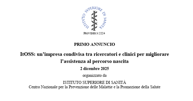ItOSS: un’impresa condivisa tra ricercatori e clinici per migliorare l’assistenza al percorso nascita